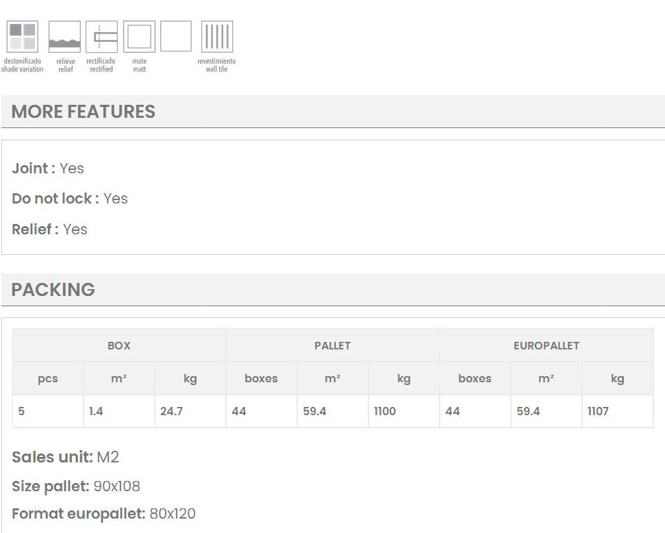 606 TEBAS SEA GRIS ΧΑΡΑΚΤΗΡΙΣΤΙΚΑ