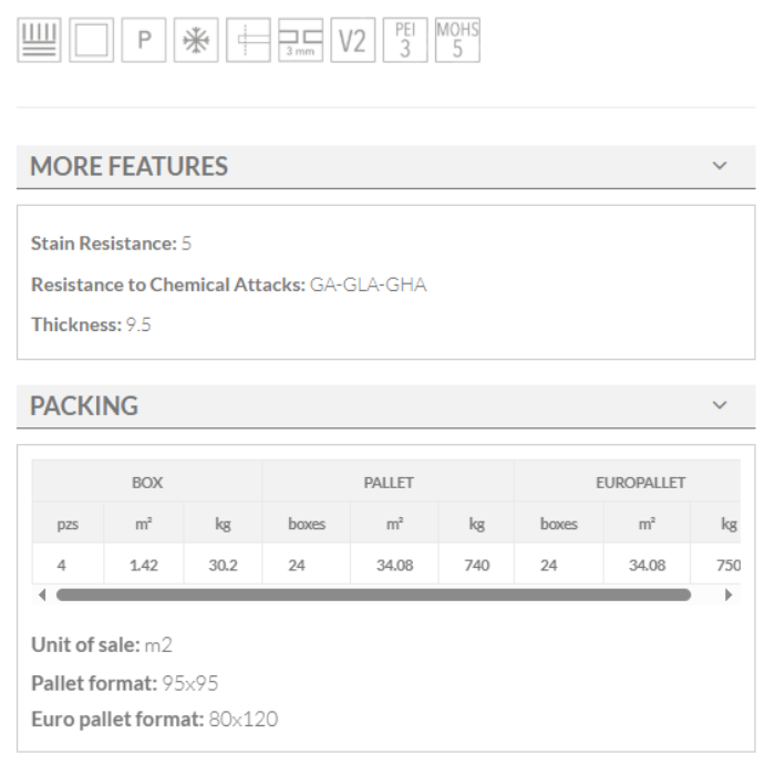 COTTO GRIS keros 60x60 tiles features