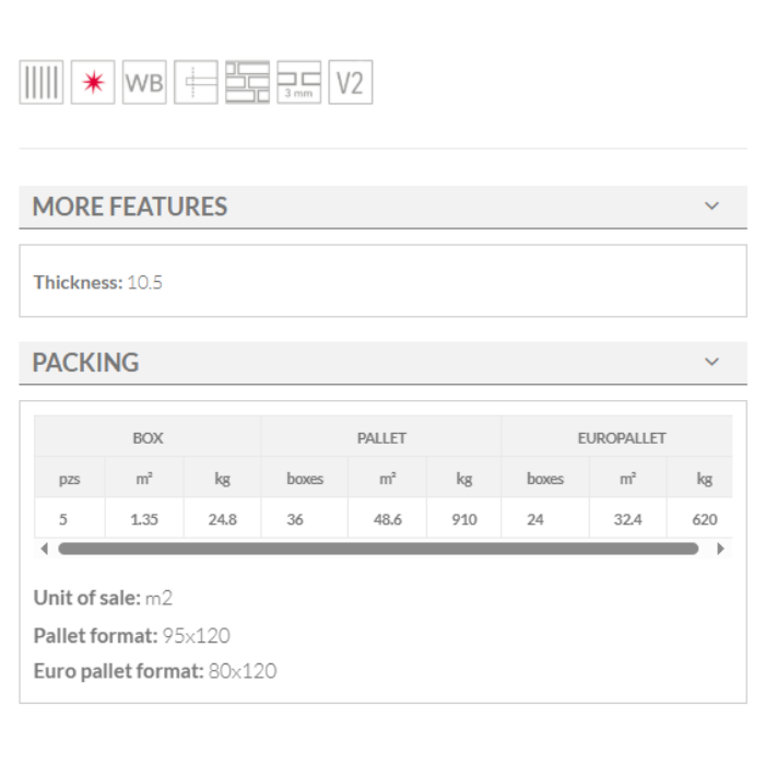 agata lines gris keros 30x90 technical details