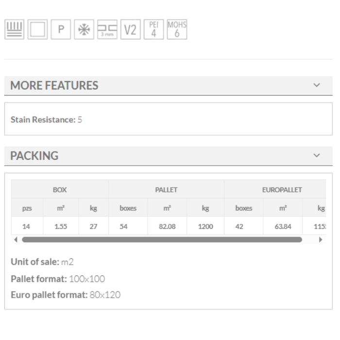 kalina beige keros 33x33 technical details