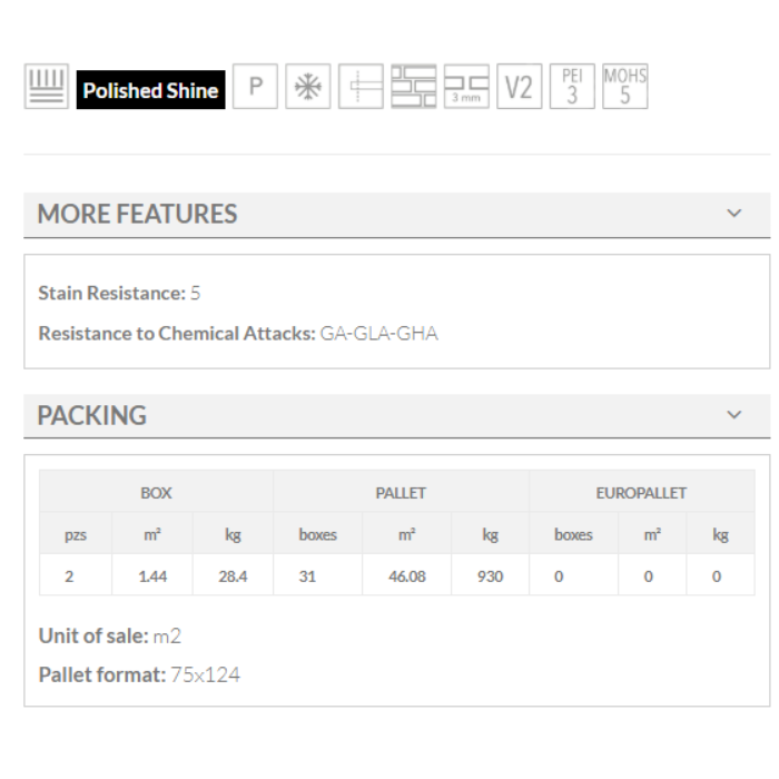 onice silver keros 60x120 tiles features