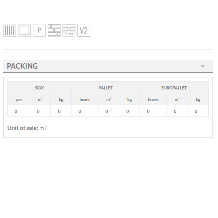 saboya marengo keros 33x33 technical details