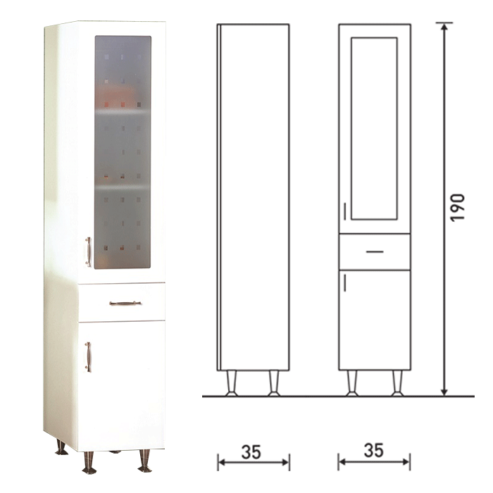 ΣΤΗΛΗ ΜΠΑΝΙΟΥ ProBagno 590Κ