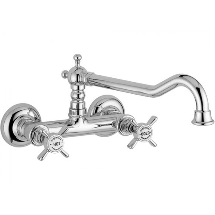 ΜΠΑΤΑΡΙΑ ΚΟΥΖΙΝΑΣ ΤΟΙΧΟΥ PRINCETON CHROME 852-100 BUGNATESE