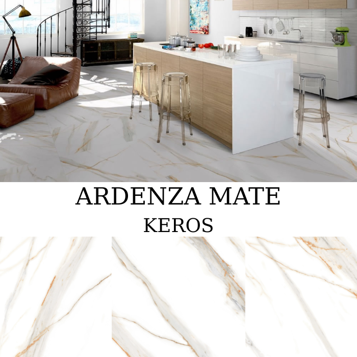 Πλακάκι Keros Ardenza Mate 59,6×59,6 ματ πορσελανάτο γρανίτης PEI III