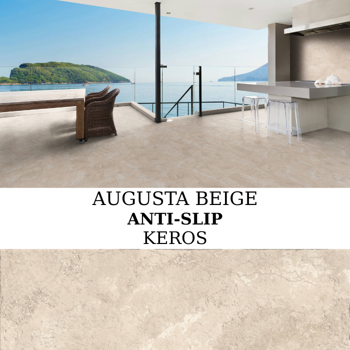 Πλακάκι Keros Augusta Beige 30×60 με ματ ανάγλυφη υφή