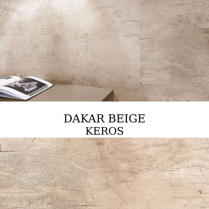 Keros Dakar Beige 30×60 - πλακάκι δαπέδου τύπου ξύλου