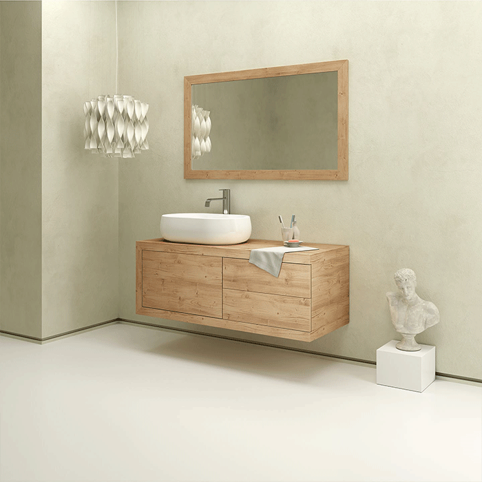 ΕΠΙΠΛΟ ΜΠΑΝΙΟΥ ZEBIS NATURAL K-ONE 120