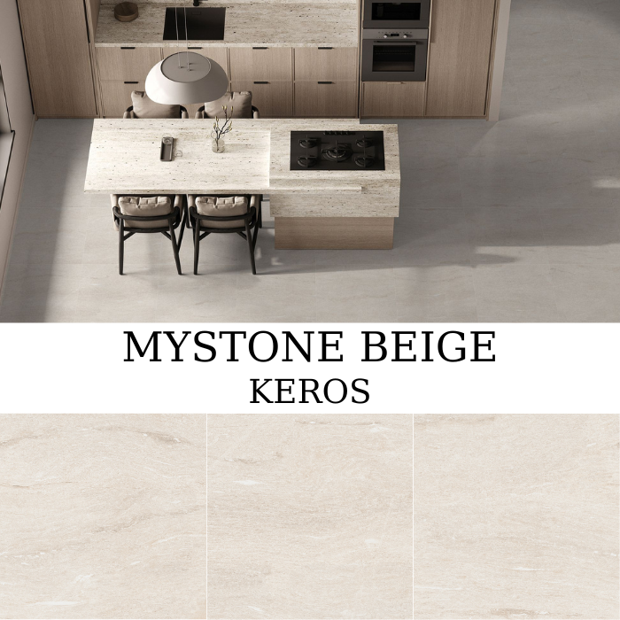 Keros Mystone Beige πλακάκι γρανίτη 59,6×59,6 ματ