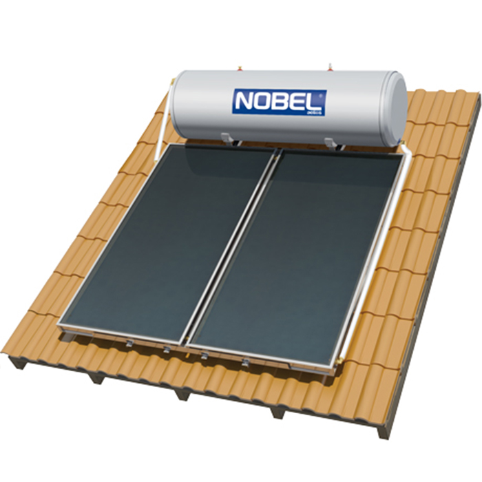 ΗΛΙΑΚΟΣ ΘΕΡΜΟΣΙΦΩΝΑΣ ΚΕΡΑΜΟΣΚΕΠΗΣΣ Nobel Aelios Glass ΔΙΠΛΗΣ ΕΝΕΡΓΕΙΑΣ