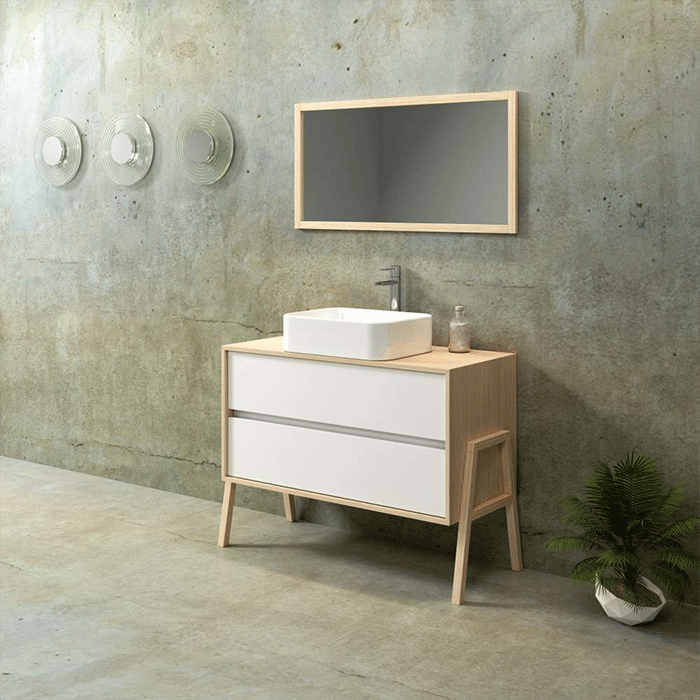 ΕΠΙΠΛΟ ΜΠΑΝΙΟΥ ZEBIS NATURAL PALETTE 105