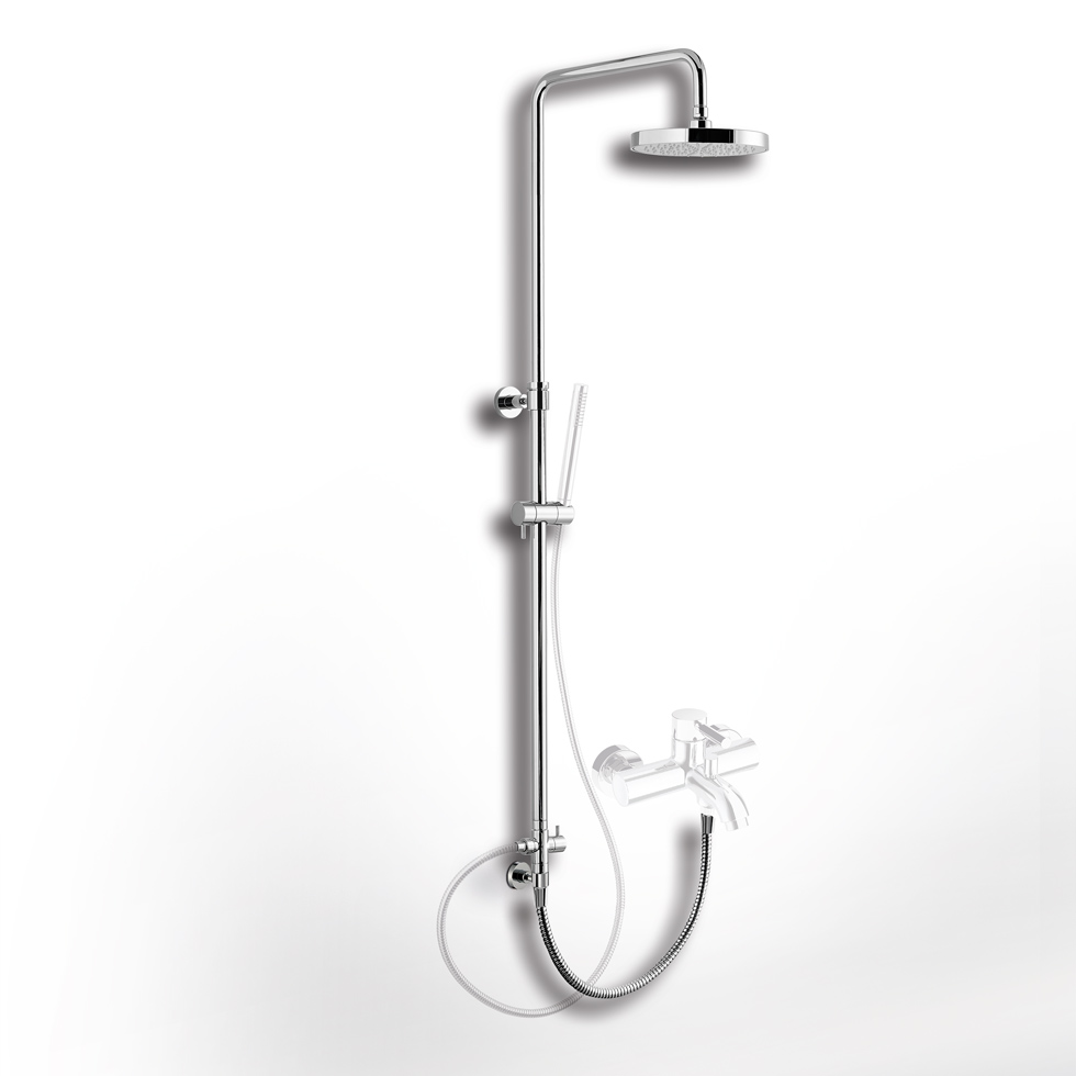 ΒΕΡΓΑ ΝΤΟΥΣ 83-144εκ. EURORAMA Round 51400R chrome