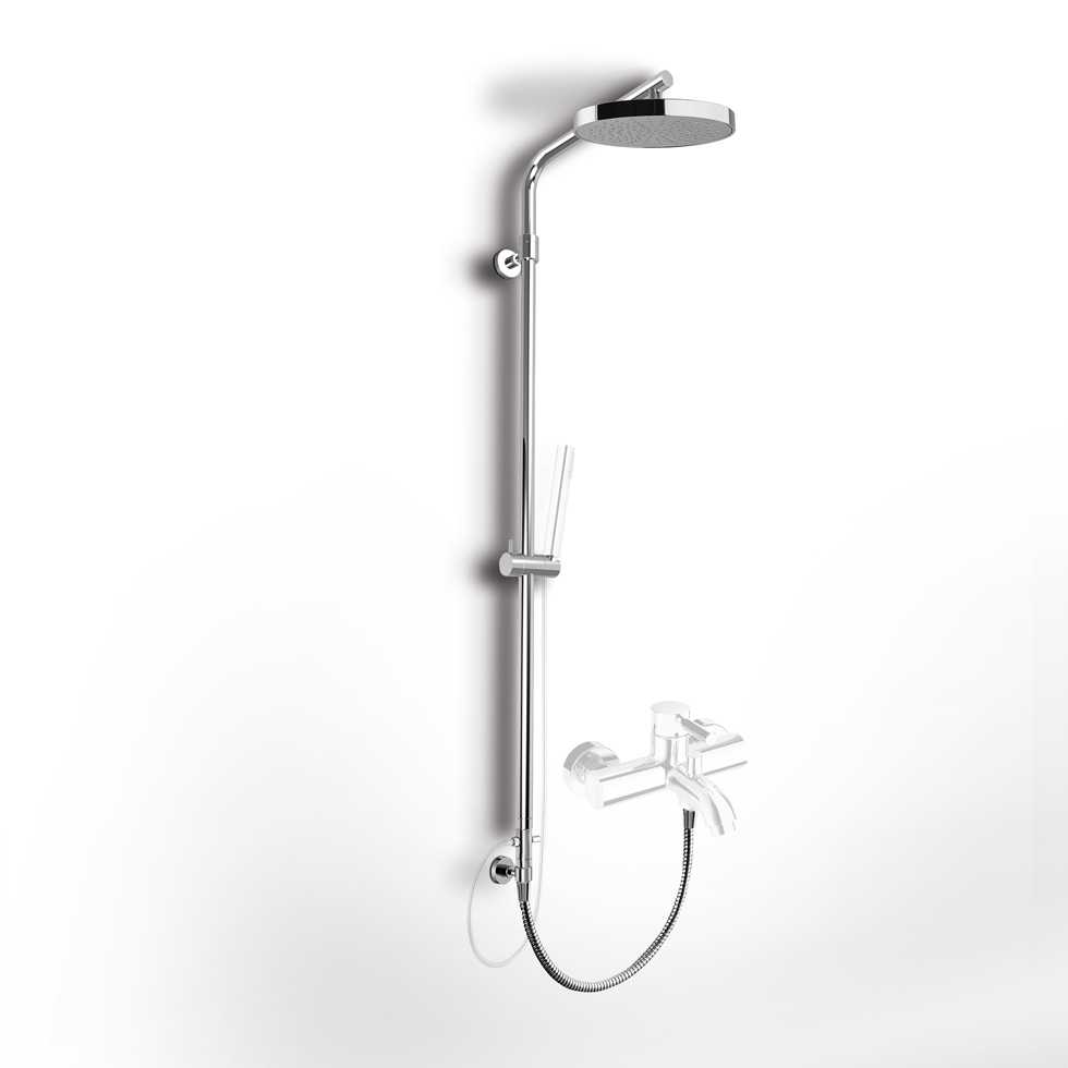 ΒΕΡΓΑ ΝΤΟΥΣ 117εκ. EURORAMA Round 51404R chrome