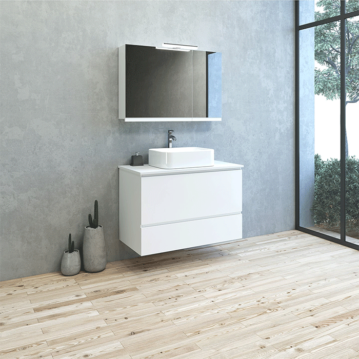 ΕΠΙΠΛΟ ΜΠΑΝΙΟ ZEBIS SMILE 090LE