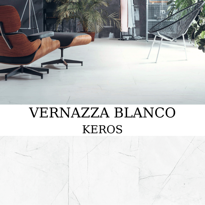 Keros Vernazza Blanco 80×80 ματ πορσελανάτο πλακάκι γρανίτη, rectificado και αντιπαγετικό.