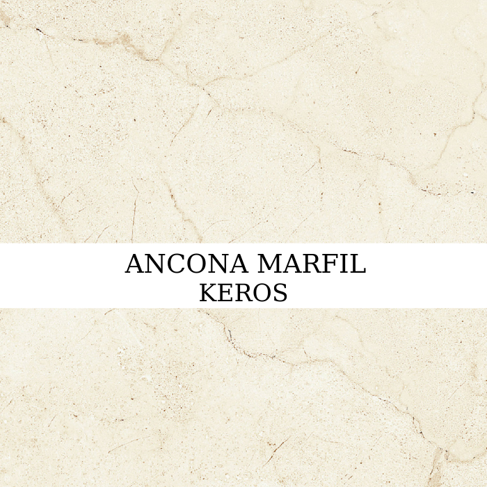 Πορσελανάτο πλακάκι Keros Ancona Marfil 33×33 matt