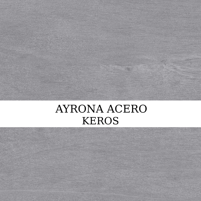 Keros Ayrona Acero 33×33 γκρι πλακάκι τύπου μαρμάρου