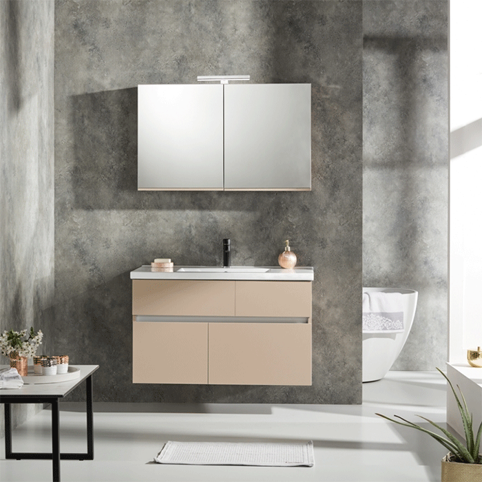 ΕΠΙΠΛΑ ΜΠΑΝΙΟΥ FURNIBATH ΣΕΙΡΑ M ΕΠΙΠΛΟ M1 ΛΑΚΑ ΜΑΤ 101