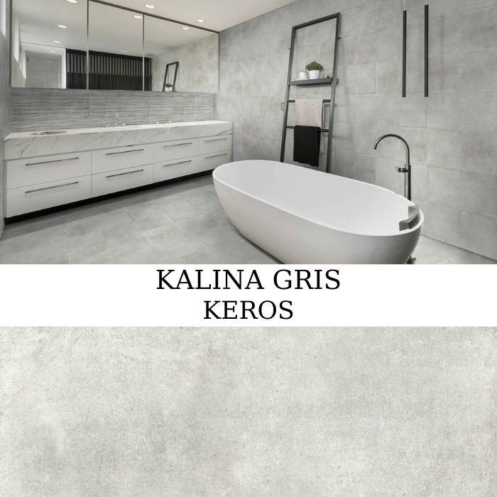 Kalina Gris 25x50 ματ πλακάκι τοίχου stone look
