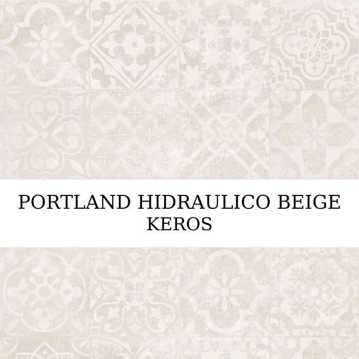 PORTLAND HIDRAULICO BEIGE 30x60 διακοσμητικό πλακάκι τοίχου
