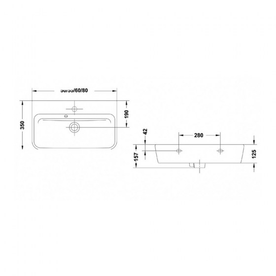 ΕΠΙΚΑΘΗΜΕΝΟΣ ΝΙΠΤΗΡΑΣ 55X35CM GALA EMMA G2700501