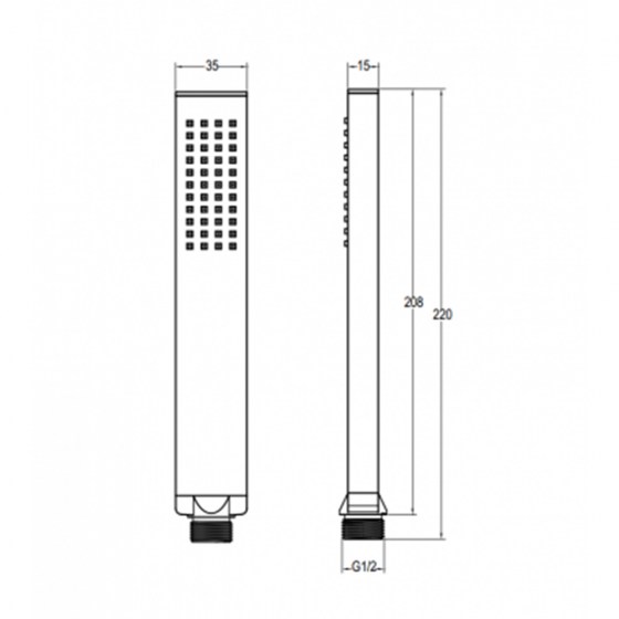 ΤΗΛΕΦΩΝΟ ΝΤΟΥΣ 20,8 εκ. La Torre Square C4700