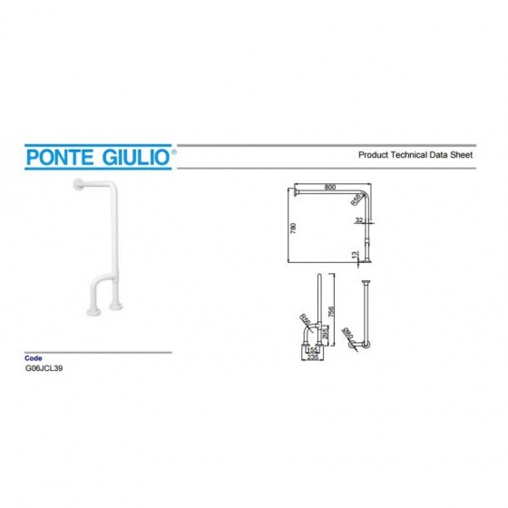 ΜΠΑΡΑ ΤΟΙΧΟΥ-ΔΑΠΕΔΟΥ Ponte Giulio Paint G06-JCS-39
