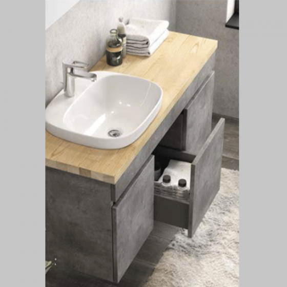 ΕΠΙΠΛΑ ΜΠΑΝΙΟΥ FURNIBATH ΣΕΙΡΑ F ΕΠΙΠΛΟ F12/121 (Επικάλυψη V200 Πεύκο)