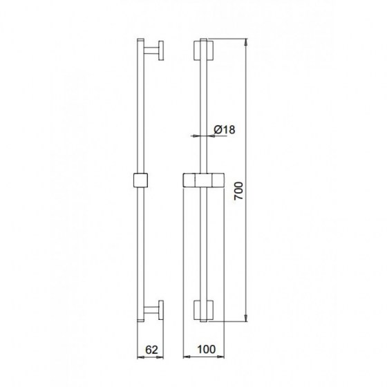 ΒΕΡΓΑ ΝΤΟΥΣ 70εκ. Eurorama Flute E087008