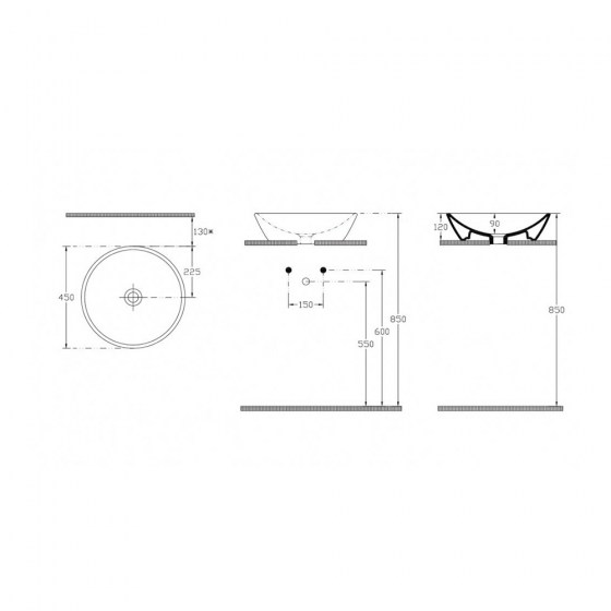 ΕΠΙΚΑΘΗΜΕΝΟΣ ΝΙΠΤΗΡΑΣ ISVEA D.45CM SOFT 10SY66045