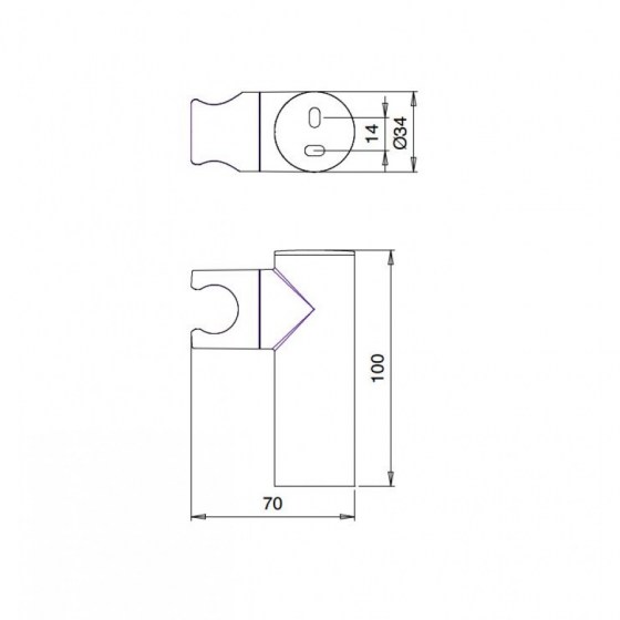 ΣΤΗΡΙΓΜΑ ΤΗΛΕΦΩΝΟΥ ΝΤΟΥΣ Eurorama Round E119040