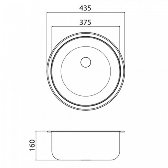ΝΕΡΟΧΥΤΗΣ ΥΠΟΚΑΘΗΜΕΝΟΣ INOX (Φ 43,5) Valley 28900 BY FORTINOX