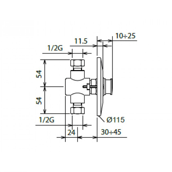 ΦΛΟΥΣΟΜΕΤΡΟ ΝΤΟΥΣ La Torre 410 SH