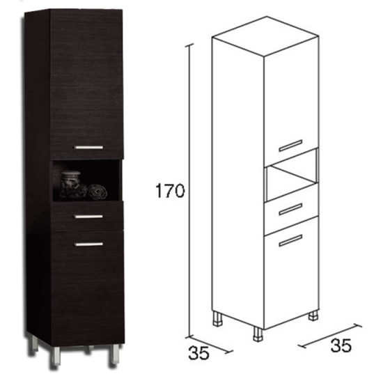 ΣΤΗΛΗ ΜΠΑΝΙΟΥ ProBagno 635Κ