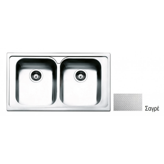 ΝΕΡΟΧΥΤΗΣ ΕΝΘΕΤΟΣ INOX (86X50) Linear 8530 BY APELL