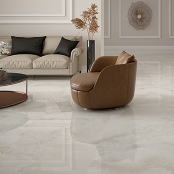 Πλακάκι Keros Agata Perla 59,6×59,6 γυαλιστερό πορσελανάτο γρανίτης PEI III