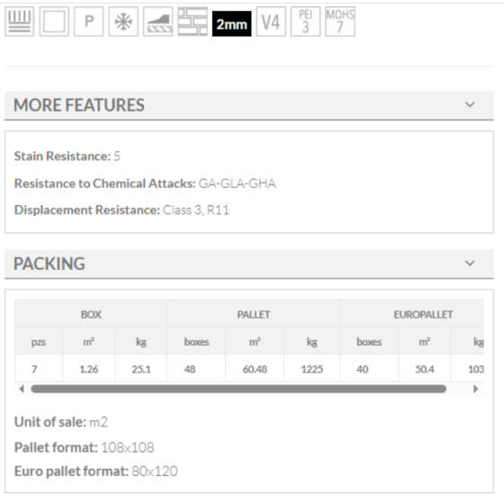 Keros Cambridge Bone Anti-Slip 30×60 - αντιολισθητικό πλακάκι γρανίτη