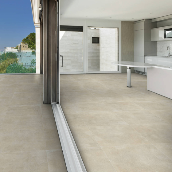 Πλακάκι Keros Cotto Beige 60×60 - ματ πορσελανάτος γρανίτης rectificado