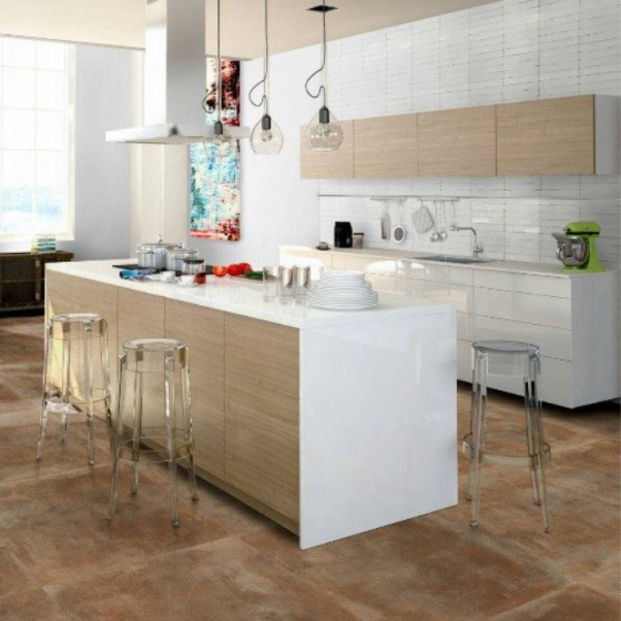 Πλακάκι Keros Cotto Cuero 60×60 - ματ πορσελανάτος γρανίτης rectificado