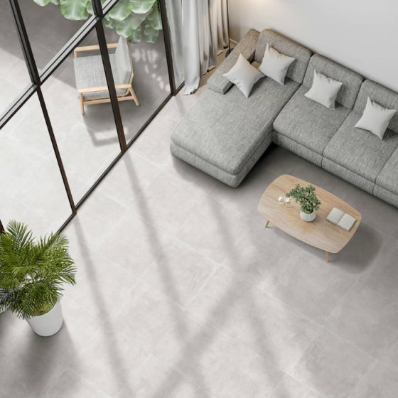 Πλακάκι Keros Cotto Gris 59,6×59,6 - ματ πορσελανάτος γρανίτης rectificado