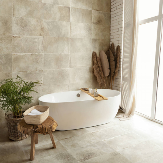 Keros Dafne Beige 30×60 - πορσελανάτο πλακάκι δαπέδου μπεζ