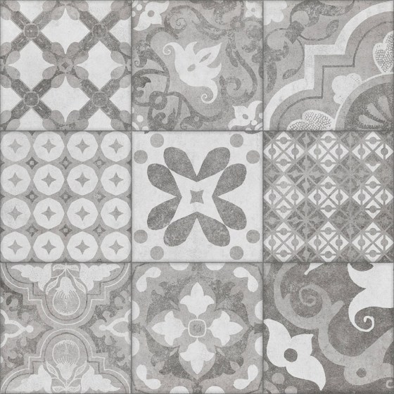 KEROS DECORADO BETON ACERO 60x60