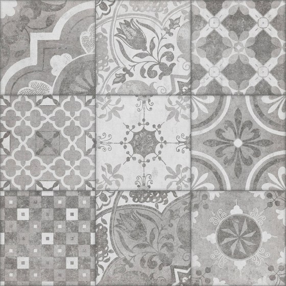 KEROS DECORADO BETON ACERO 60x60