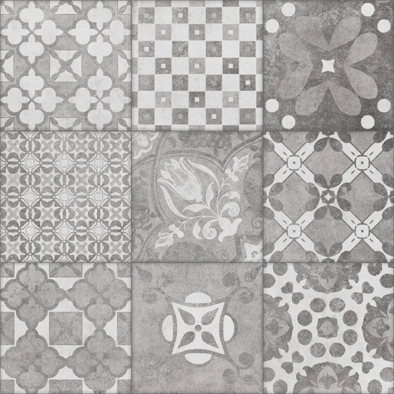 KEROS DECORADO BETON ACERO 60x60