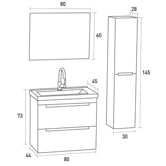ΕΠΙΠΛΟ ΜΠΑΝΙΟΥ PROBAGNO Enareti 925