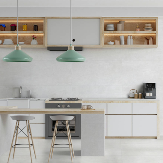 Keros Ferrara Gris 60x120 - ματ πορσελανάτο φινίρισμα.