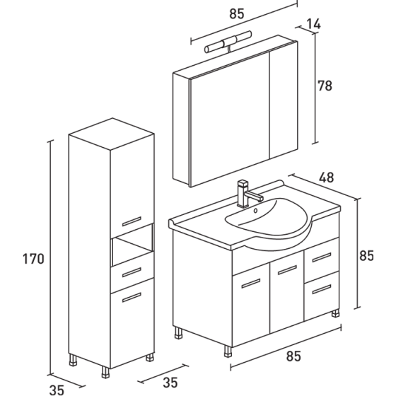 ΕΠΙΠΛΟ ΜΠΑΝΙΟ PROBAGNO Filareti 631