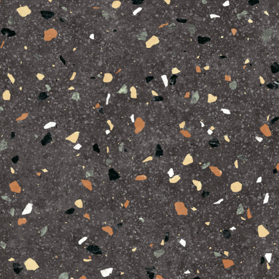 Keros Galaxy Negro μωσαϊκό πλακάκι γρανίτη 59,6×59,6 ματ