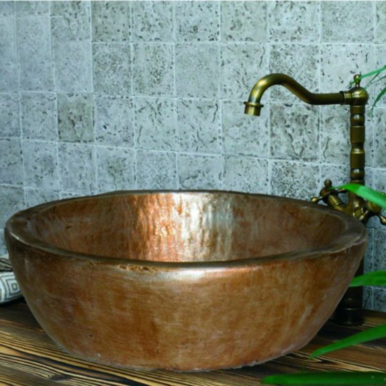 ΠΕΤΡΙΝΟΣ ΝΙΠΤΗΡΑΣ TRAVERTINO ΓΛΑΥΚΗ  Φ40