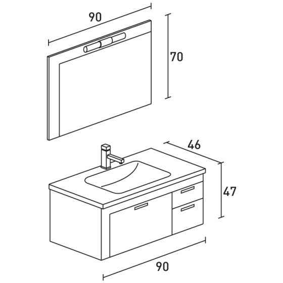 ΕΠΙΠΛΟ ΜΠΑΝΙΟΥ PROBAGNO Kaliroi 640